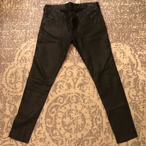 All Saints Mauritius Italian leather pants!